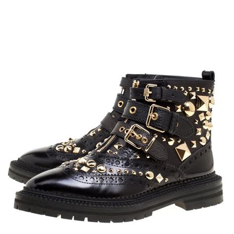 burberry ankle stud boots